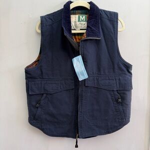 *New* Vintage WearGuard Brand Men’s Navy Blue Vest, Size Medium